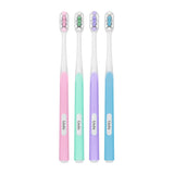 Lindo Ultrafine Toothbrush - for Sensitive Gums and Teeth, 12000+ Ultra Fine Bristles, Soft and Gentle, Deep Clean, Pack of 4