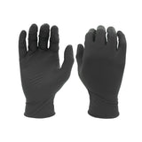 SHOWA 9700PF Sustainable EBT Latex-Free, Powder-Free, Nitrile Disposable Single Use Safety Gloves, 6 Mil, 11 Length, X-Large (1
