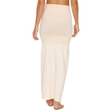 Zivame All Day Flared Mermaid Saree Shape Wear - Beige Skin 2Xl