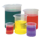 Frey Scientific Griffin Low Form Polypropylene Beakers - 1000 Ml - Pack Of 3