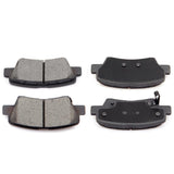 ECCPP D1445-8428 Rear Ceramic Disc Brake Pad Set Fit For Hyundai Azera 2012-2017,For Hyundai Sonata 2009-2014,For Kia Optima 201