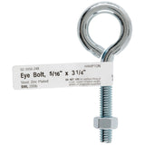 BOLT EYE W/NUT5/16X3.25 (Pack of 10)