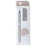 SUNSTAR Handsome Metal Pen Metacil Pocket Pens for Artist Drawing, Sketching, Nonabrasive, Lead Color: Black 2H, Beige, S50198