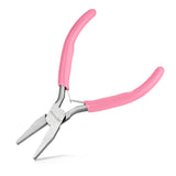 LEONTOOL 5-Inch Mini Jewelry Pliers - Duckbill with Spring, Smooth Jaws for Jewelry Making, Wire Bending & DIY Hand Tools