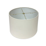 Royal Designs, Inc. Shallow Drum Hardback Lamp Shade, HB-610-10LNEG, Linen Eggshell, 9 x 10 x 7