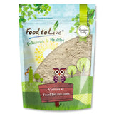 Food to Live Shiitake Mushroom Powder, 6 Ounces - Finely Ground from Premium Dried Shiitake, Kosher, Vegan, Bulk