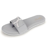 Ortho Joy Doctor Footwear For Women|| Fancy Slipper For Women || Orthopedic Women'S Fancy Slipper/Fancy Sandal For Women,Grey,7,B0D5RBHX39