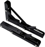 EARTHCONE Multipurpose LShaped Foldable Metal Shelf Bracket