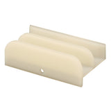 PrimeLine M 6219 Sliding Shower Door Bottom Guide, 1/2 In. Channels, Plastic Construction (Single Pack)