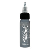 Shadink Grey Tattoo Ink Professional Grey Series Tattooing Inks for Color Portrait, Black & Gray Style (Medium Grey)