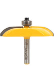 YONICO Raised Panel Cabinet Door Router Bits 21/2Inch Diameter Cove 1/4Inch Shank 12133q
