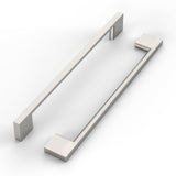 ROMATEE 10 Pack 8.8 Inch(224mm) Cabinet Pull Brushed Satin Nickel Kitchen Cabinets Handles Brushed Nickel Cabinet Hardware for C