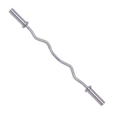 Everyday Essentials Olympic Super Curl Barbell Curl Bar, 48 inch (350 lb Weight Capacity)