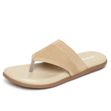 Ortho Joy Fancy Doctor Slippers | Comfortable Flat Sandals For Women Stylish,Cream,3,B09YDGXN2L