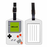Nutcase Designer Luggage Travel Baggage Tags Single Tag With Name Card Inside Gameboy