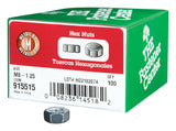 Metr Hx Nuts Sp M8-1.25 (Pack Of 1)