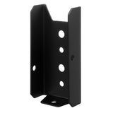 AOKLIT 2x4 Fence Brackets for Wood Rail, 80 Pack Black Deck Railing Brackets for 2X 4Wood Post, Thickness 1.2mm(18 Gauge