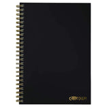 Pukka Pad Carpe Diem Notebook B5, Black, 160 Pages, Ruled, 80Gsm