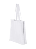 Q-Tees 14L Shopping Bag One Size White