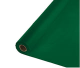 Creative Converting Roll Plastic Table Cover, 100-Feet, Hunter Green