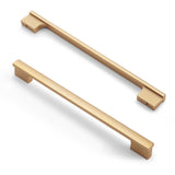Asidrama 10 Pack 9 Inch(228mm) Brushed Gold Cabinet pulls Kitchen Cabinet Handles, Cabinet Pulls Gold Kitchen Cabinet Hardware f