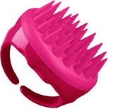 Vonity Hair Scalp Scrub Shampoo Brush Ultra Soft Silicone Bristles,Scalp Massager Dandruff,Hair Shampoo Brush,Exfoliating Ergono