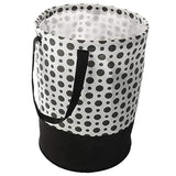 Agroha Printed Waterproof Canvas Laundry Bag, Toy Storage, Laundry Basket Organizer 45L bags With Handle | Cloth Washing Bag (Pa