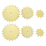 ZOOMELLA Wood DIY Craft Cutouts Grad Unfinished Wooden Blank Wood Embellishments GearCrafts|Scrapbooking & Paper Crafts|Scrapboo