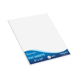 Mega Format Expanded PVC Plastic Sheets - 8 X 10 Rigid White Sheet for Crafts, Signage, & Displays - Sintra, Celtec PVC Board -