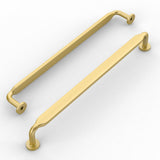 ROMATEE 10 Pack 7.5 Inch(192mm) Matte Gold Cabinet Pull Gold Kitchen Cabinets Handles Cabinet Hardware for Cupboard Handles Kitc