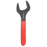 HARFINGTON Single Open End Wrench 43mm Metric 15 Degree Offset Angle U-Shaped Open Ended Spanner Small Flat Head Blackening Wren