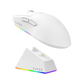 MechLands AJAZZ AJ139 V2 MC Gaming Mouse with Charging Base, Adjustable 12,000 DPI, PAW3311 Sensor, 3 Modes Wireless Mouse, 500m
