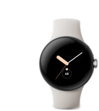 Google Pixel Watch 41mm Smartwatch with LTE WiFi, GPS, BT and Heart Rate Monitor in Bulk Packaging (Silver Chalk Active)