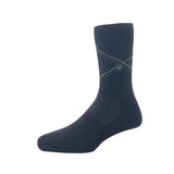 Allen Solly Full Length MenS Pilot Pattern Socks Black