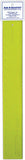 CM Designs AddAQuarter Ruler, Yellow