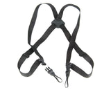 OP/TECH USA Bino/Cam Harness with Quick Release - Dual Camera Harness & Shoulder Strap - DSLR Camera Strap - Binocular Harness f