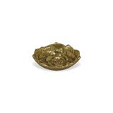 Ellis Cast Iron Gold Finish Table Decor - Lotus - Small