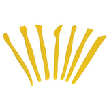 Chenille Kraft Creativity Street Plastic Modeling Tools, Yellow, 7/Pack (CK9774)