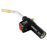K Tool International 70057 Self Igniting Propane Torch Head with Piezo Igniter for Garages, Repair Shops and DIY, Safety Lock, I