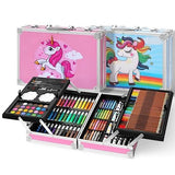 145 pcs Artist Colour Set Multiple Kit, Professional Drawing Color Pencils, Oil Pastel, Sketches, Water Colors and Acrylict Cra