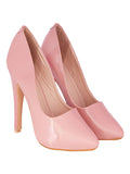 Shoetopia Women'S Slip-On Pumps,Pink,8,B0BSCB4TT8