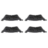 ECCPP D858-7734 4pcs Rear Semi Metallic Disc Brake Pad Set Fit For Chrysler Town & Country 2001-2007,For Dodge Caravan 2001-2007