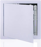 Suteck Plastic Access Panel for Drywall Ceiling 14 x 14 Inch Reinforced Plumbing Wall Access Doors Removable Hinged White 14 x 1