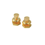 Johnson Level & Tool 405 Stair/Square Gauge Set - 2/Card, Brass Plated, 2 Pack