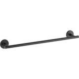 Delta 75918-BL Trinsic 18 in. Towel Bar in Matte Black