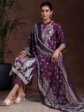 Libas Women'S Poly Crepe Kurta Set (36927 Burgundy S