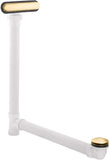Kohler K72722MB Clearflo Bathtub Drain, Vibrant Brushed Moderne Brass