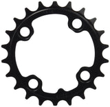 Truvativ Trushift 22t 64mm BCD 8 and 9 Speed and 2x10 Chainring Black Alloy