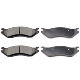 ECCPP D966-7866 Front Ceramic Disc Brake Pad Set Fit For Dodge For Durango 2003-2006,For Dodge Ram 1500 2002-2005