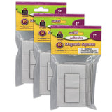 Adhesive Magnetic Squares, 1, 50 Per Pack, 3 Packs
